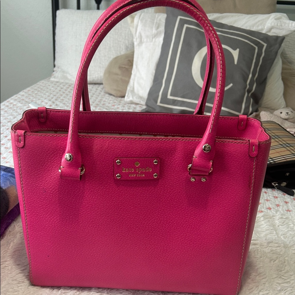 Kate Spade Fuchsia Tote Bag